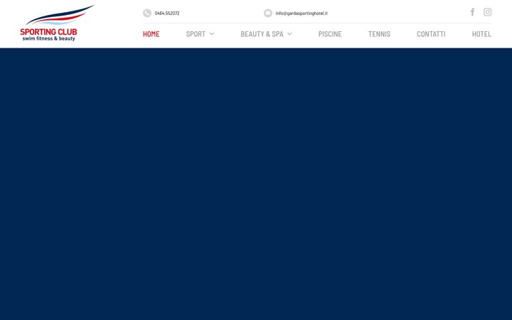 Screenshot του gardasportingclub.it