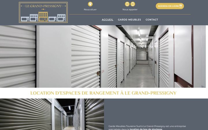 Screenshot of gardemeublestourainesud.fr