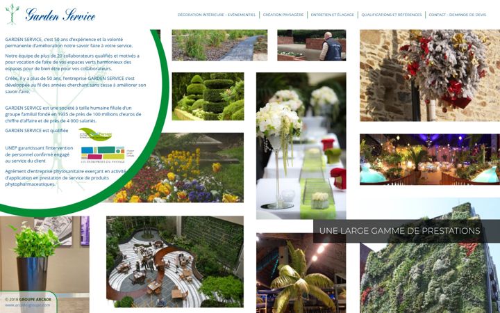 Screenshot of garden-service.fr