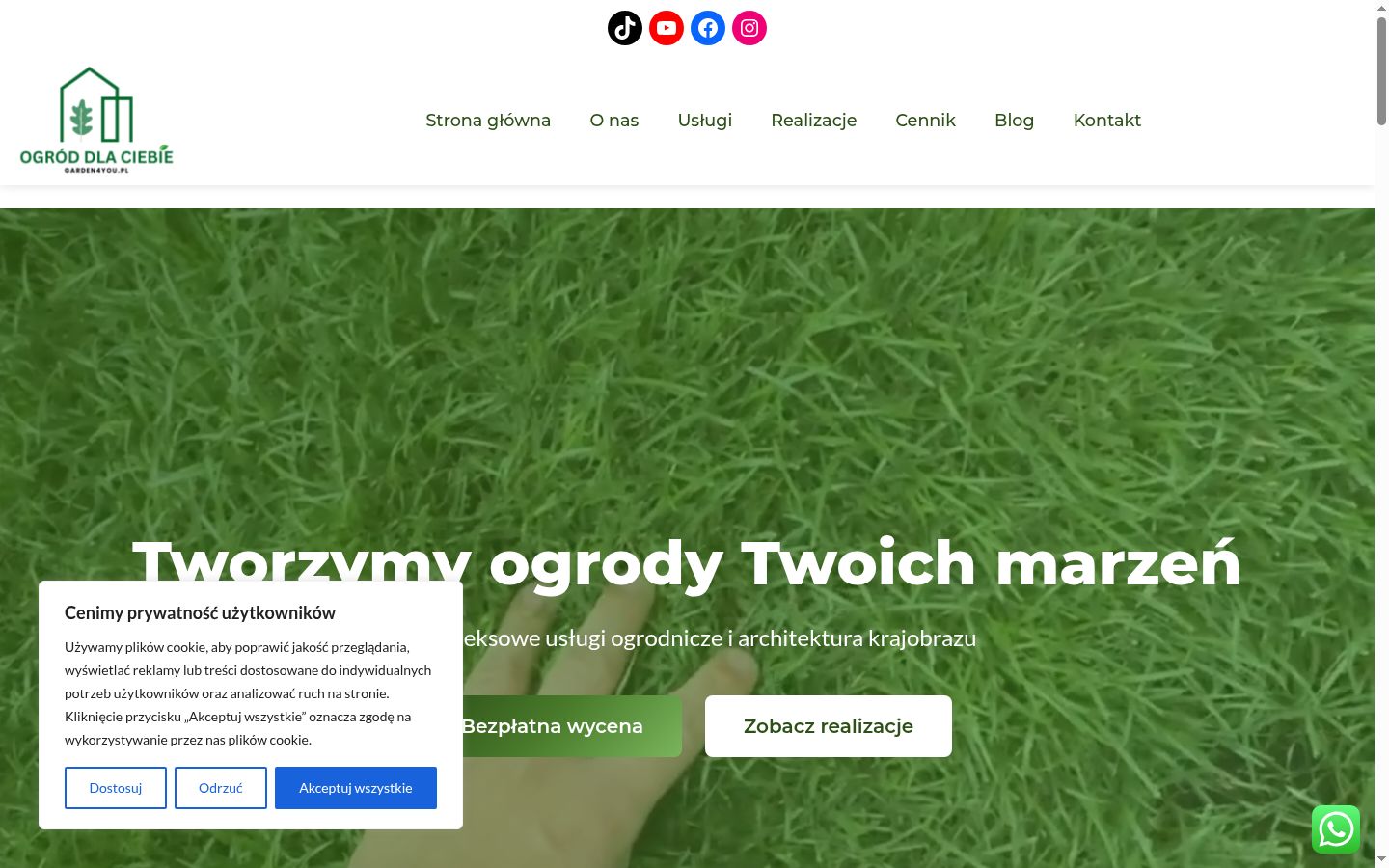 Screenshot van de toestemmingsbanner zoals getoond vóór enige interactie