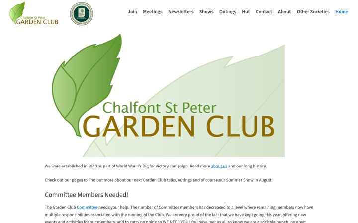 Screenshot of gardenclub.org.uk
