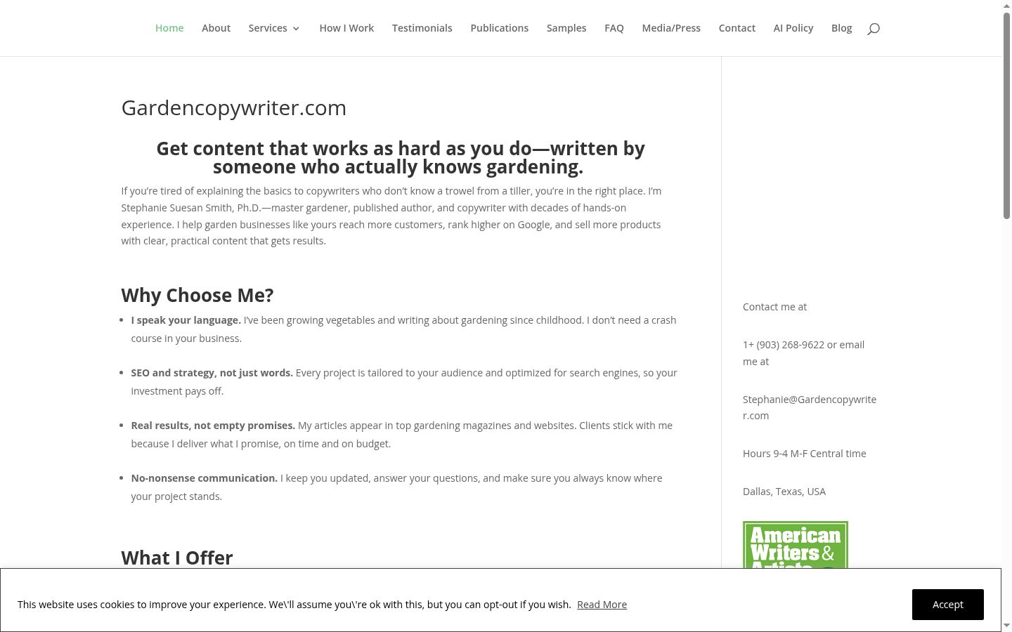 Screenshot tal-banner tal-kunsens muri qabel kwalunkwe interazzjoni