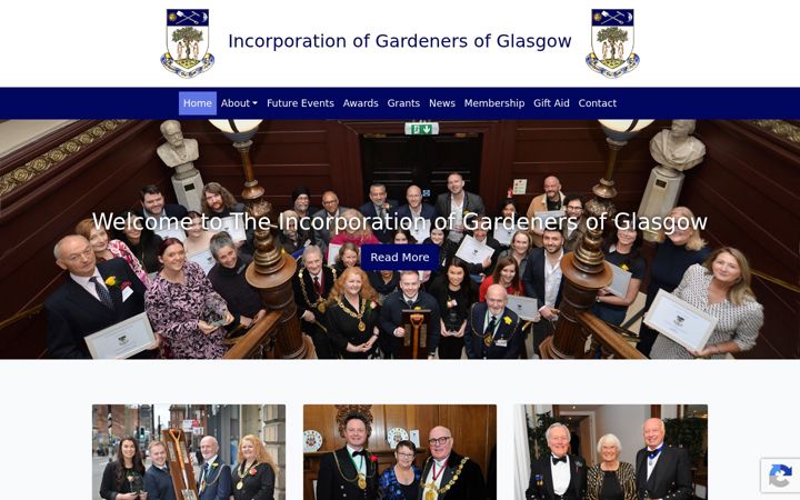 Screenshot of gardenersofglasgow.org