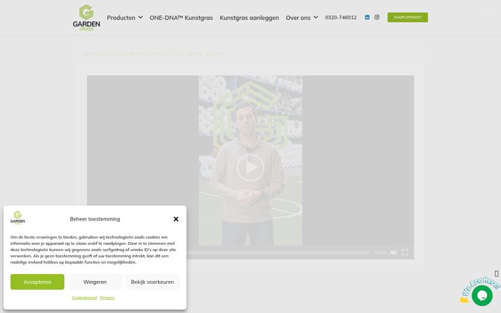 Screenshot of gardengrass.nl