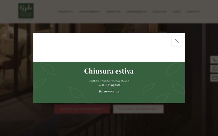 Screenshot of gardenhouselainate.it