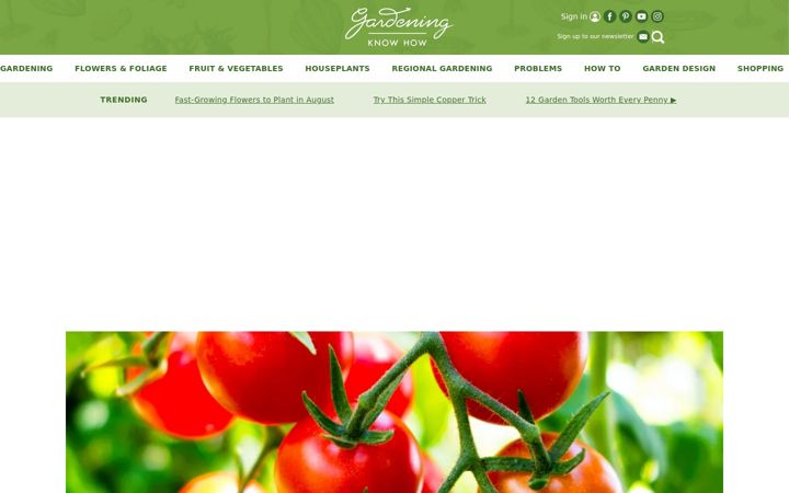 Screenshot of gardeningknowhow.com