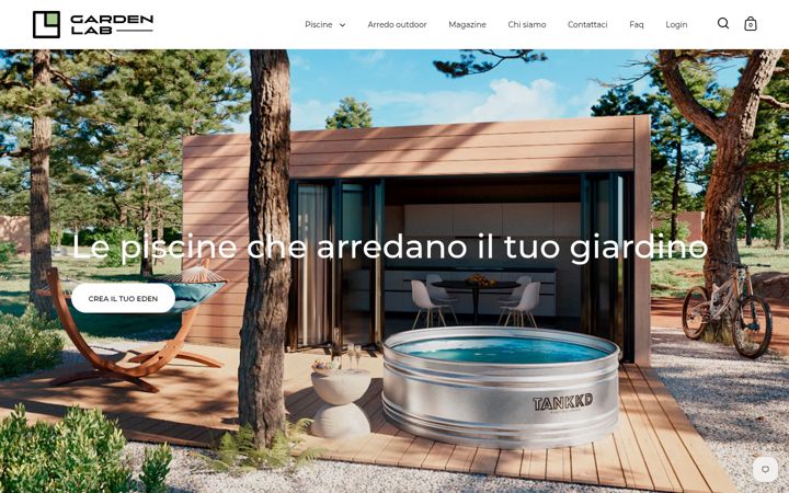 Screenshot of gardenlab.store
