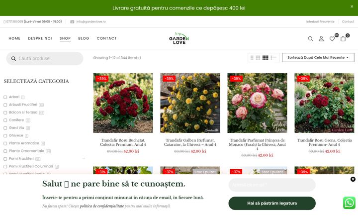 Screenshot of gardenlove.ro
