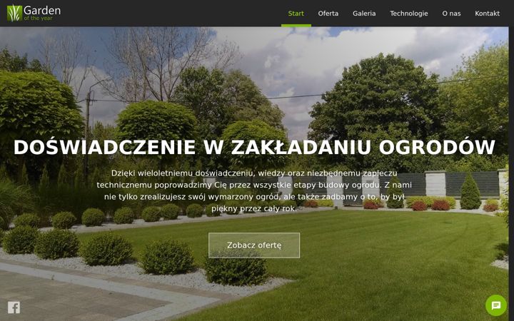 Screenshot of gardenoftheyear.pl