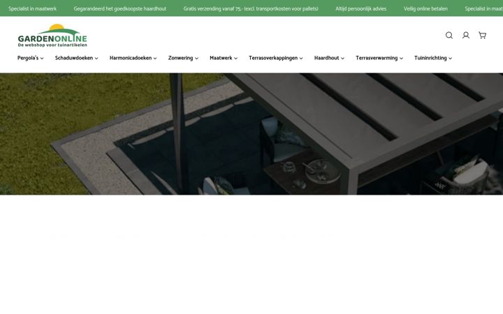 Screenshot of gardenonline.nl