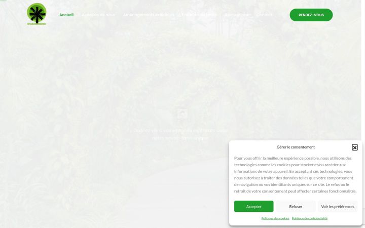 Screenshot of gardenparty-paysagiste.fr