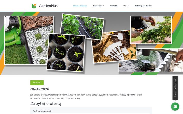 Screenshot of gardenplus.eu