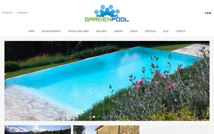 Screenshot of gardenpool-piscineintoscana.com