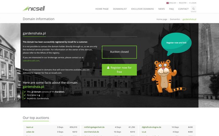 Screenshot of gardenshala.pl