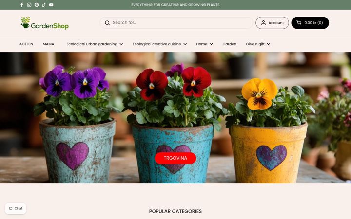 Screenshot of gardenshopsi.com