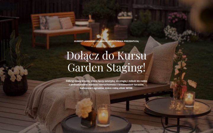 Screenshot of gardenstaging.pl