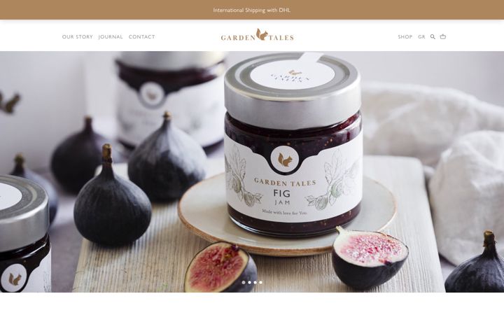 Screenshot of gardentales.gr