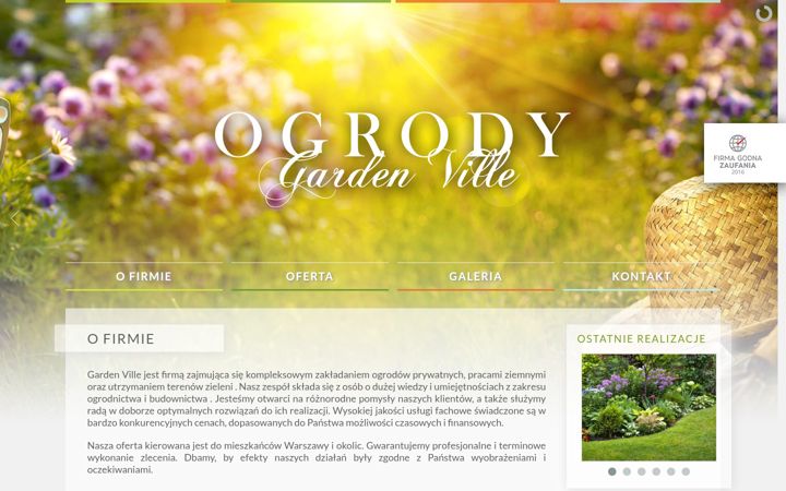 Screenshot of gardenville.pl