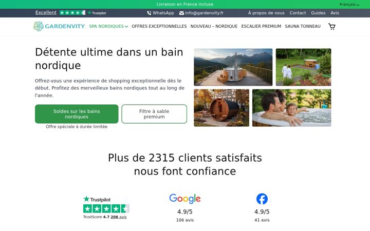 Screenshot of gardenvity.fr