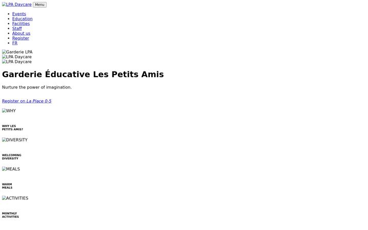 Screenshot of garderielespetitsamis.com