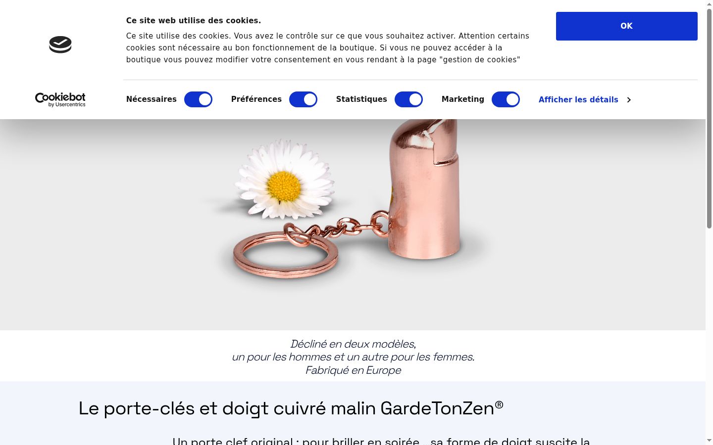 Zrzut ekranu banera zgody wyświetlanego przed jakąkolwiek interakcją