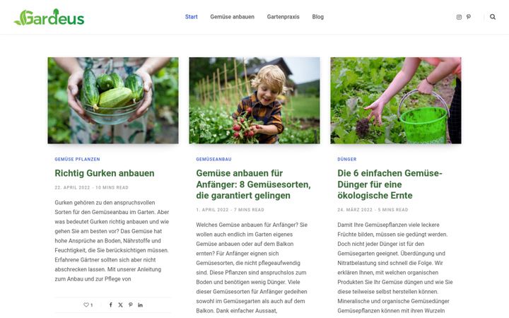 Screenshot of gardeus.de