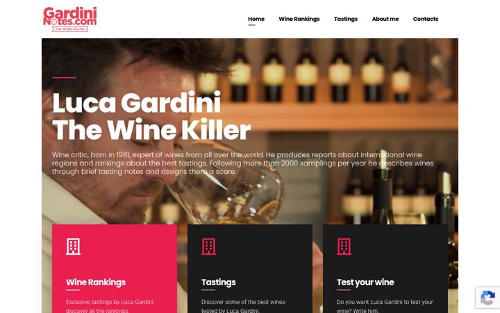 Screenshot of gardininotes.com