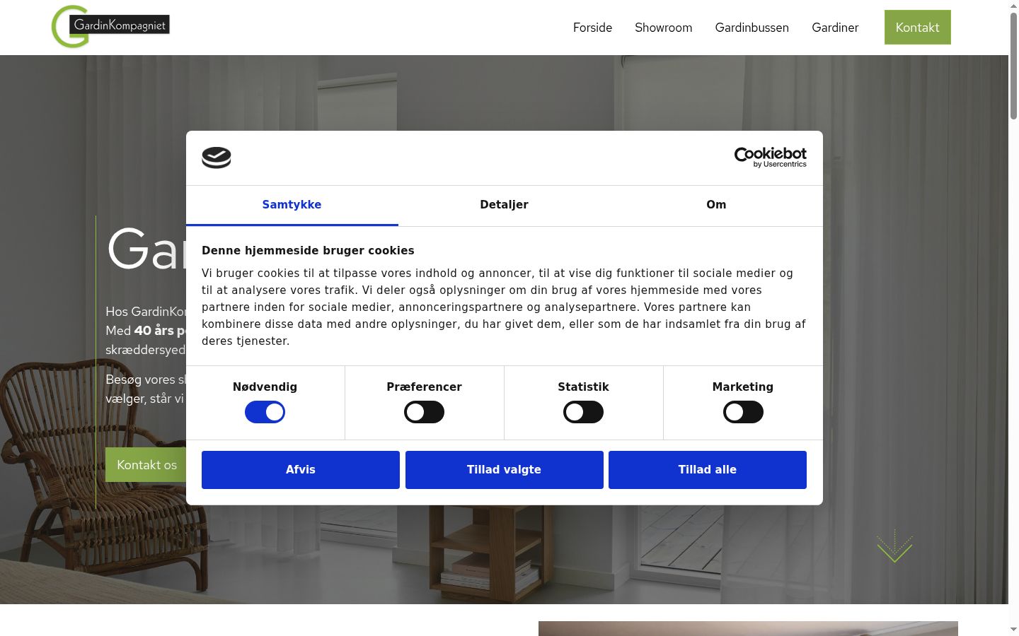 Sutikimo reklamjuostės, rodytos prieš bet kokią sąveiką, ekrano kopija