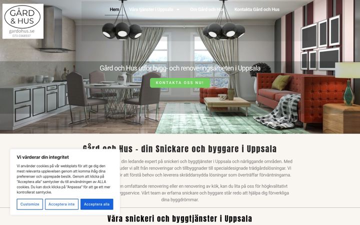 Screenshot of gardohus.se