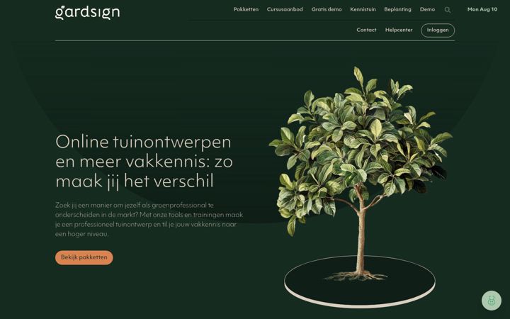 Screenshot of gardsign.com