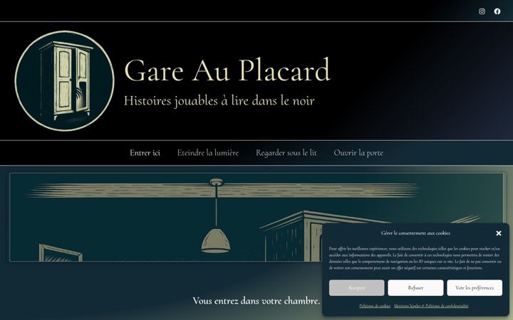 Screenshot of gare-au-placard.fr