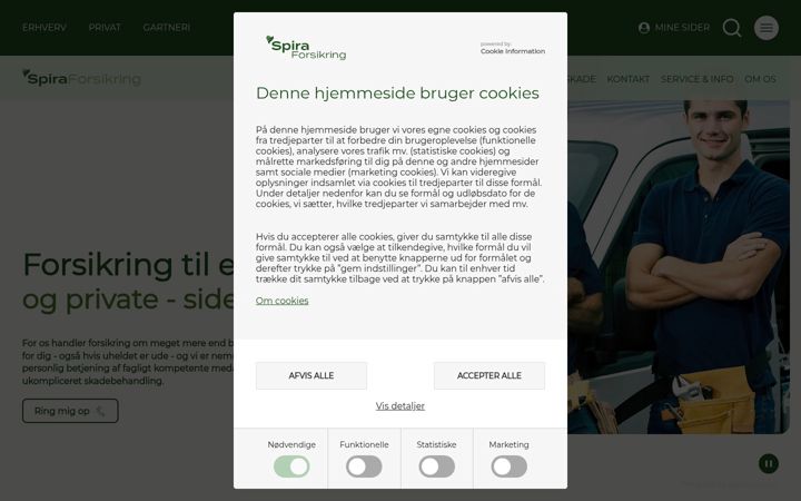 Screenshot of garfors.dk