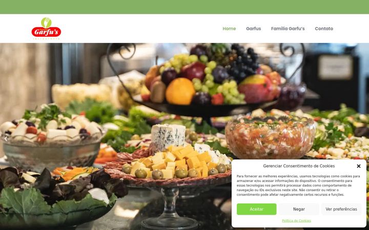 Screenshot of garfus.com.br