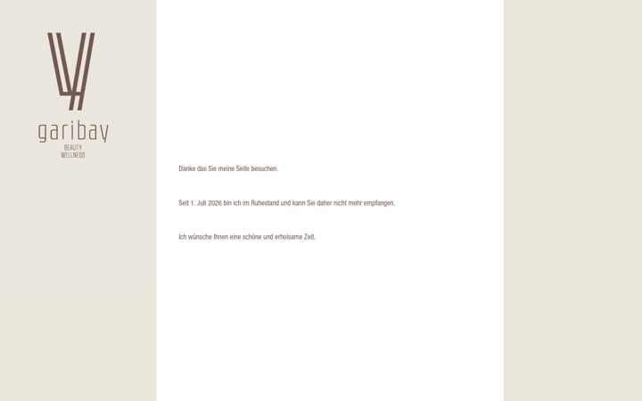 Screenshot of garibay.ch
