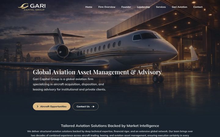Screenshot of garicapitalgroup.com