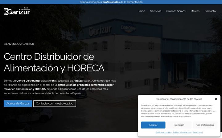 Screenshot of garizur.com