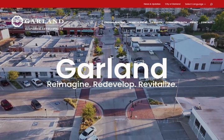 Screenshot of garlandedp.com