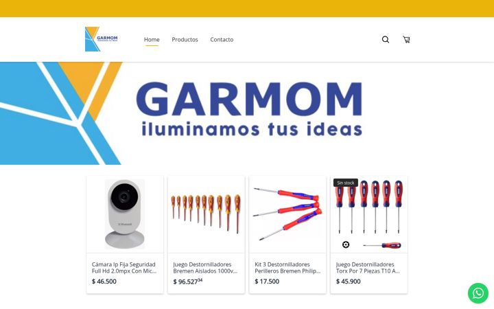 Screenshot of garmom.com.ar