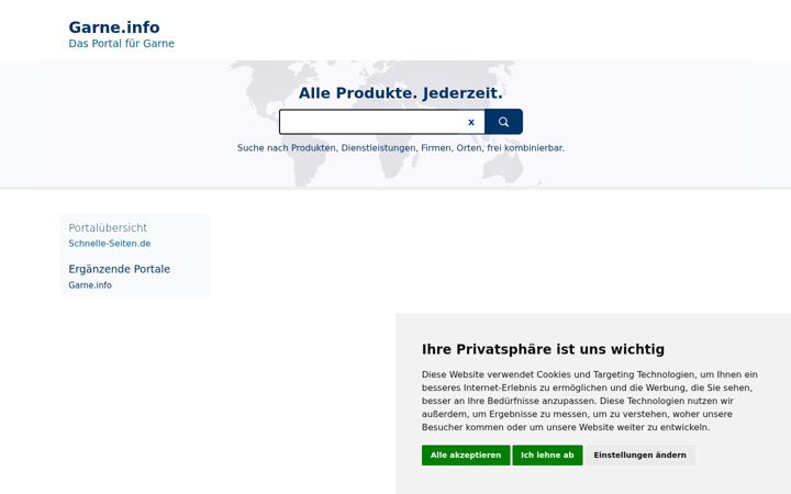 Screenshot of garne.info