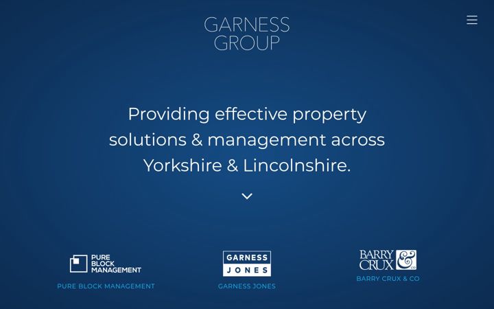 Screenshot of garnessgroup.co.uk