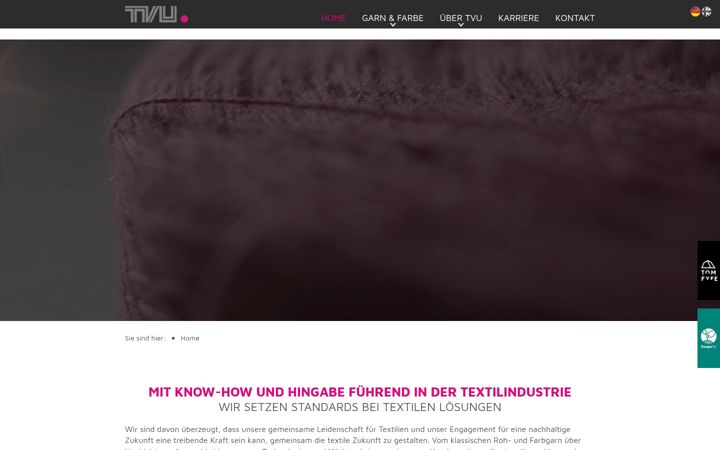 Screenshot of garnhandel.de