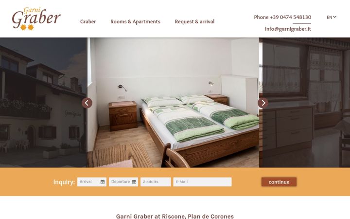 Screenshot of garnigraber.it