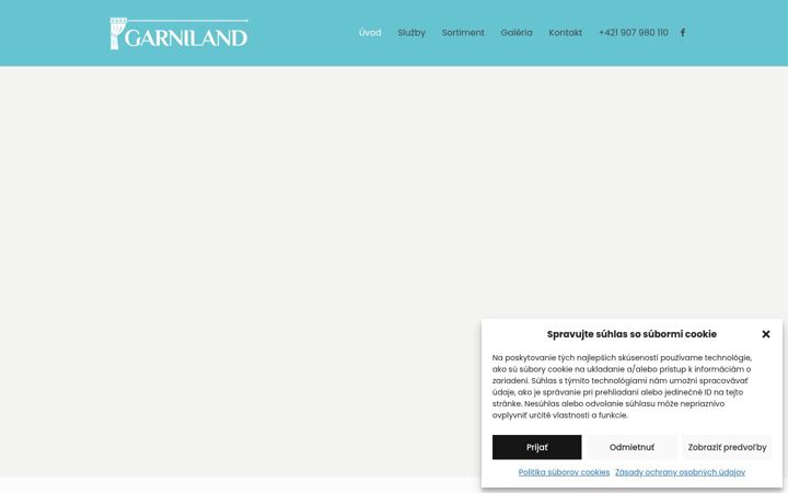 Screenshot of garniland.sk