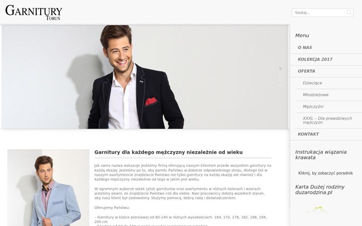Screenshot of garnitury.torun.pl