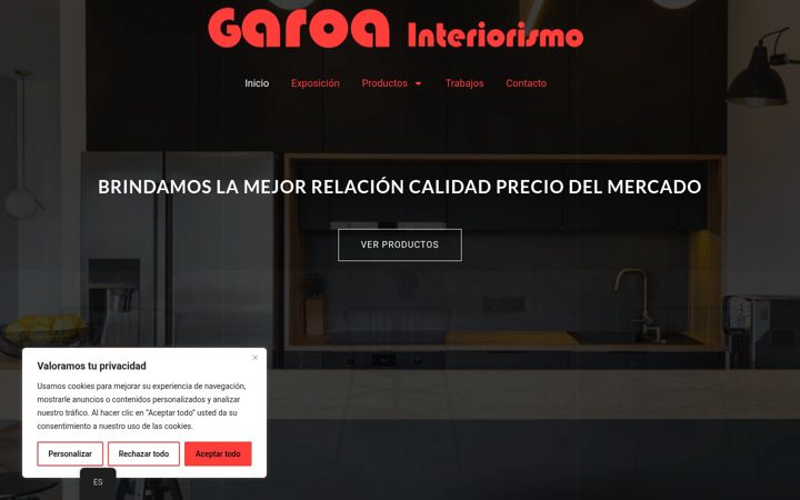Screenshot of garoainter.com