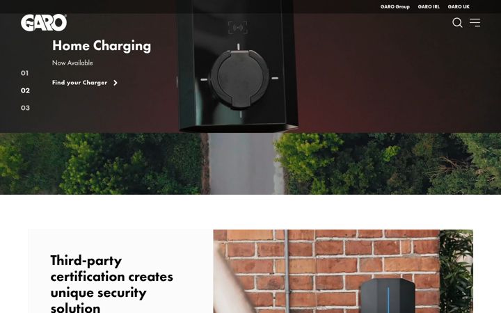 Screenshot of garoelectric.com