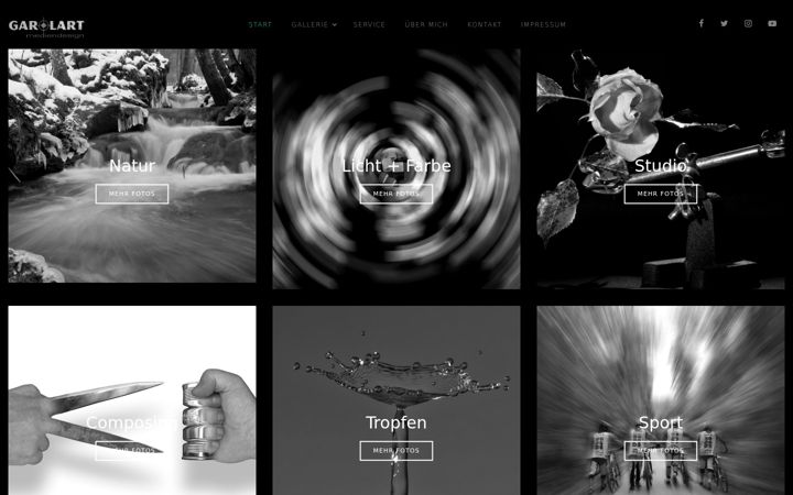Screenshot of garolart.de