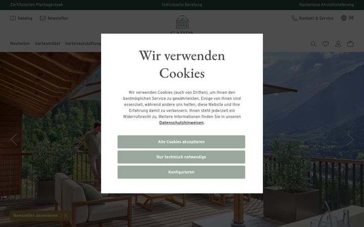 Screenshot of garpa.de