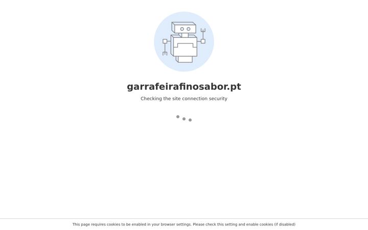 Screenshot of garrafeirafinosabor.pt