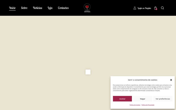 Screenshot of garrafeirantiga.pt